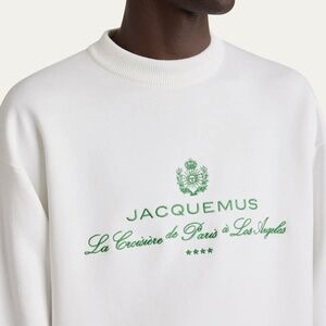 JACQUEMUS Men's La Maille Venice Crewneck Sweater